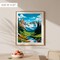 Paint by Numbers Kits for Adults – 2 Canvas Set DIY Acrylic Painting Kit, Beginner-Friendly Relaxing Paint by Number Art Set with Premium Brushes & Colors for Home Wall Decor
